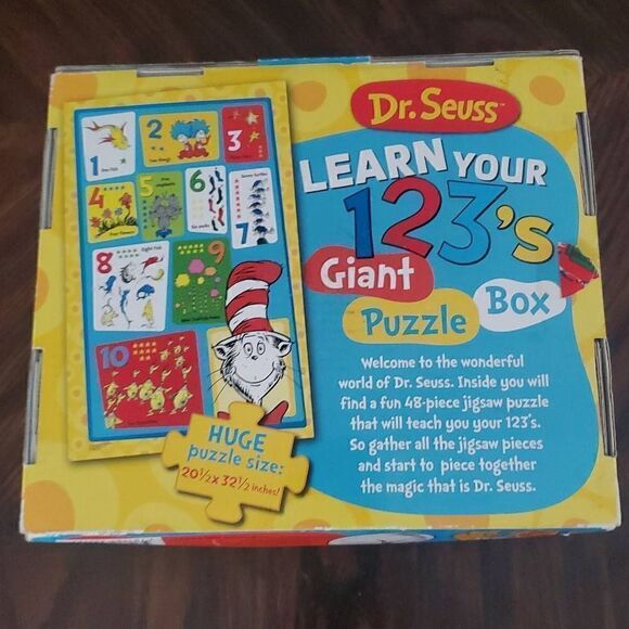 DR SUESS COLLECTIBLE FLOOR PUZZLE - Picture 2 of 6